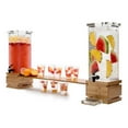 thumbnail image 2 of Rosseto Serving Solutions LD116 Bamboo Base Rectangle Beverage Dispenser- 1 Galoon, 2 of 3