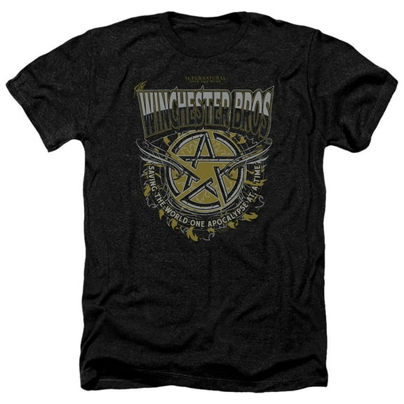 Supernatural - Winchester Bros - Heather Short Sleeve Shirt - XX-Large