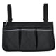 thumbnail image 5 of Bolsa de almacenamiento de ruedas shamjiam Organizador lateral para silla de ruedas Negro, 5 of 9