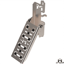 End Jeep Leg Fatigue | MetalCloak Stainless Steel Dead Pedal, JL Wrangler | JT Gladiator