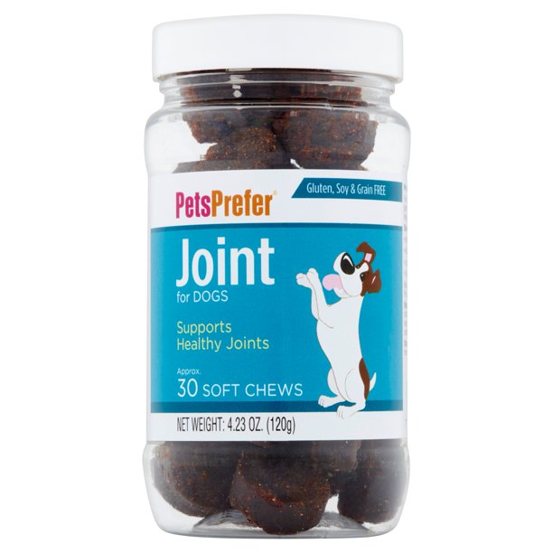 Pets Prefer Joint for Dogs Soft Chews, 4.23 Oz. (30 Chews) Walmart
