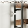thumbnail image 2 of 70" Hall Tree with Bench, Metal Frame Entryway Organizer with Shoe Storage, Hooks & Shelf for Mudroom, Hallway, 2 of 6