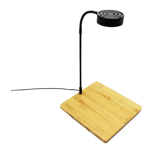 ZheElen LED Aquarium Light with Board for Potted Fish Growth Plant 7w Plants Small Tank 7w