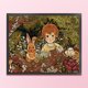 thumbnail image 1 of Cuadros Decorativos Bordado completo hilo de algodón ecológico 14CT obra de punto de cruz de niño contado (RA520) Wdftyju embutido en tela, 1 of 1