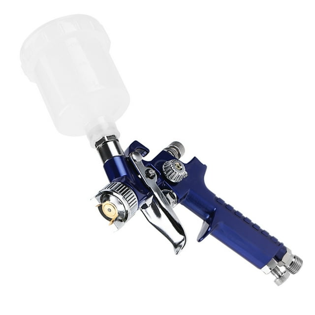 HVLP Pistola De Pulverización Neumática Para La Pintura De Automóviles Reparación De La Superficie Lisa Liviana Macizo De 125 Ml De Capacidad