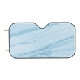 thumbnail image 7 of Balery Blue Marble Print Car Windshield Sun Shade,Windshield Sunshade for Car Pickup Truck SUV Accessories-Small, 7 of 7