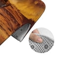 thumbnail image 5 of Honeii Western Desert Cowboy Cloud Pattern Bathroom Anti-Skid Pad Bathroom Mat Vintage Seamless Pattern Not-Slip Toilet Rug Set, 5 of 6
