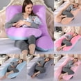 thumbnail image 2 of Almohada de maternidad en forma de U para mujeres embarazadas, cojín suave y cómodo para dormir qym unisex, 2 of 2