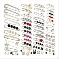 thumbnail image 1 of 70PCS Pearl Brooch,Pant Waist Tightener Safety Pin, 1 of 5