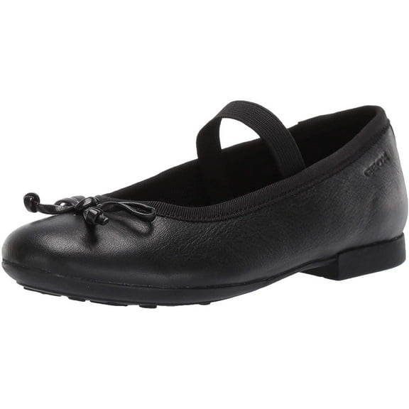 Geox Girls Plie Leather School Shoes