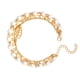 thumbnail image 5 of Sonducket Tobilleras en capas hoja ajustable pie joyería estilo Simple accesorios universales para mujer de tobillo para el Día de San Valentín Oro 5piezas Sonducket CBP253050, 5 of 5
