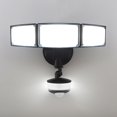 thumbnail image 1 of Luces exteriores con sensor de movimiento LUTEC 74 W 8000 lm IP65 negras, 1 of 9