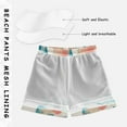 thumbnail image 3 of FORMRS Boys Swim Trunks Quick Dry Mesh Liner Boardshorts Sizes XS-XL, Watercolor Butterflies, 3 of 7