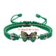 thumbnail image 2 of Pulseras para mujer, regalos para mujer, pulsera para enamorados, pulsera tejida a mano para San Valentín, joyería para novias, pulsera con dije de mariposa., 2 of 2