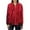 Red, variant on Women Fall Jacket Sequin Baseball Long Sleeve Zip Up Open Front Glitter Bomber Trendy Jacket