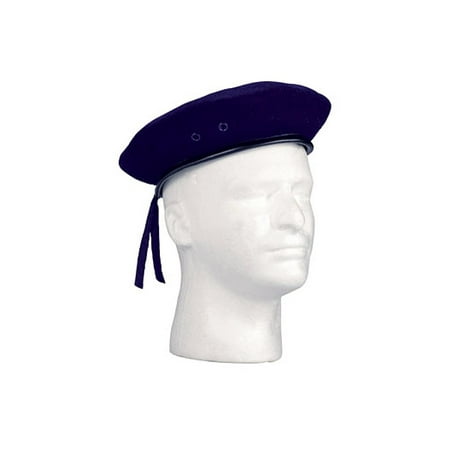 Navy Beret - Navy Blue Ultra Force G.I. Style Wool Beret