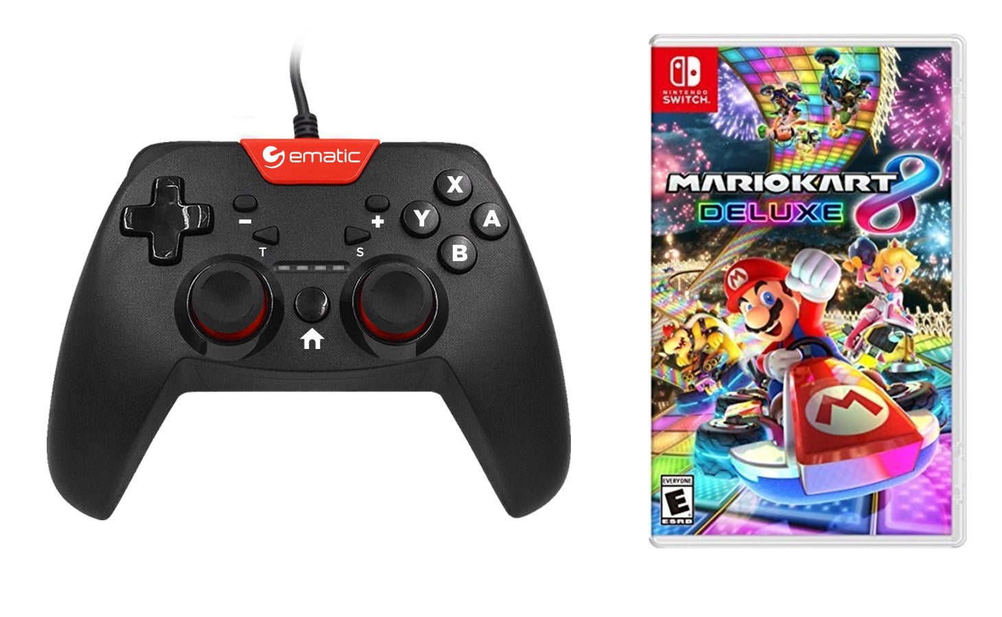 ematic wired controller for nintendo switch
