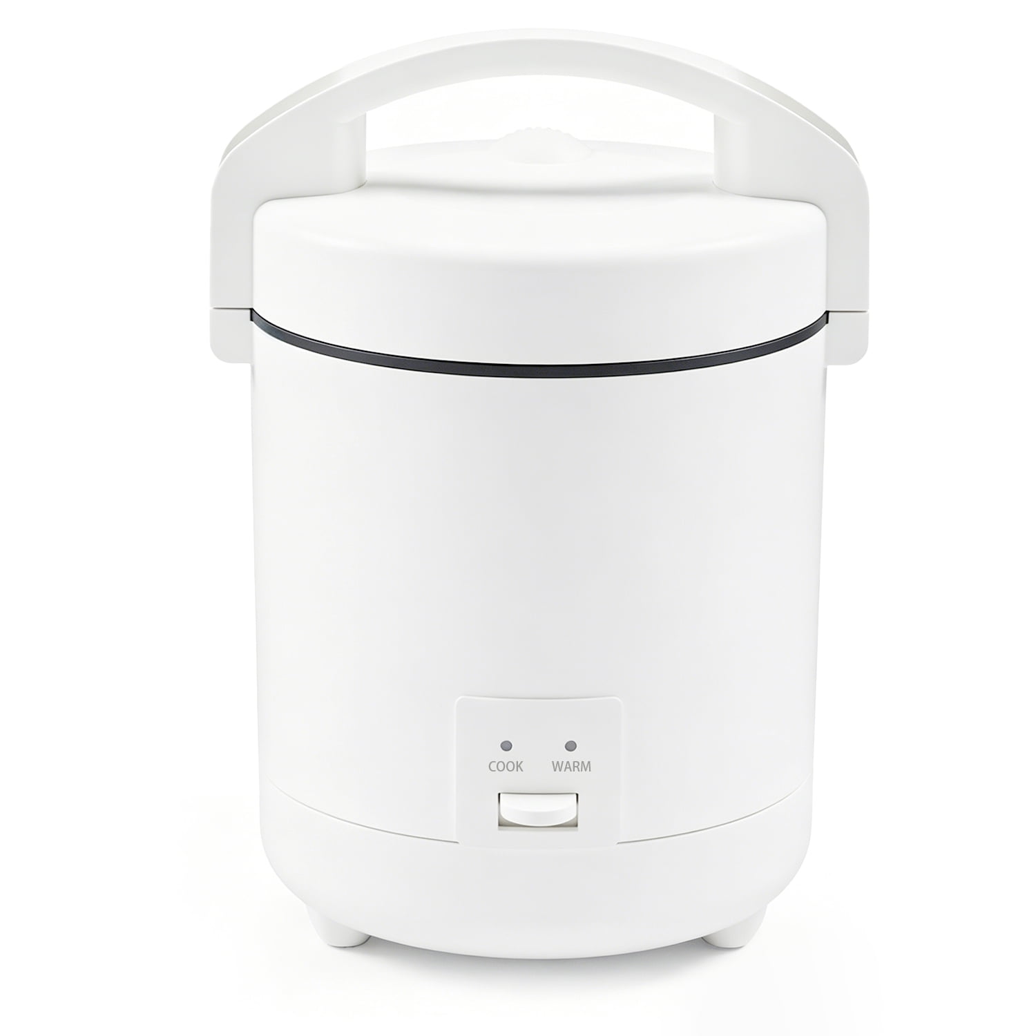 TINANA Mini Rice Cooker 4 Cups Cooked, Portable Small Rice Cooker with One-Touch Cooking & Keep Warm, Nonstick Pot for Dorm, Office, Travel