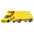 thumbnail image 4 of Hot Wheels Team Transport Truck & Race Car, Gift for Racing Collectors, 4 of 6