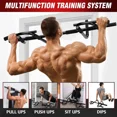 thumbnail image 4 of Pull Up Bar for Doorway Multi-Grip Chin Up Bar Heavy Duty Pull Up Bar Portable, 4 of 6