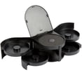 thumbnail image 4 of Tablecraft Glass Rimming Station with 5-Swing Out Trays (H5633), 2.3, Black, 4 of 9