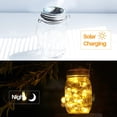 thumbnail image 4 of Pieces Outdoor Solar Lanterns - 30LED Solar Lamp Outdoor Garden, IP65 Waterproof Outdoor Lantern, 4 of 4