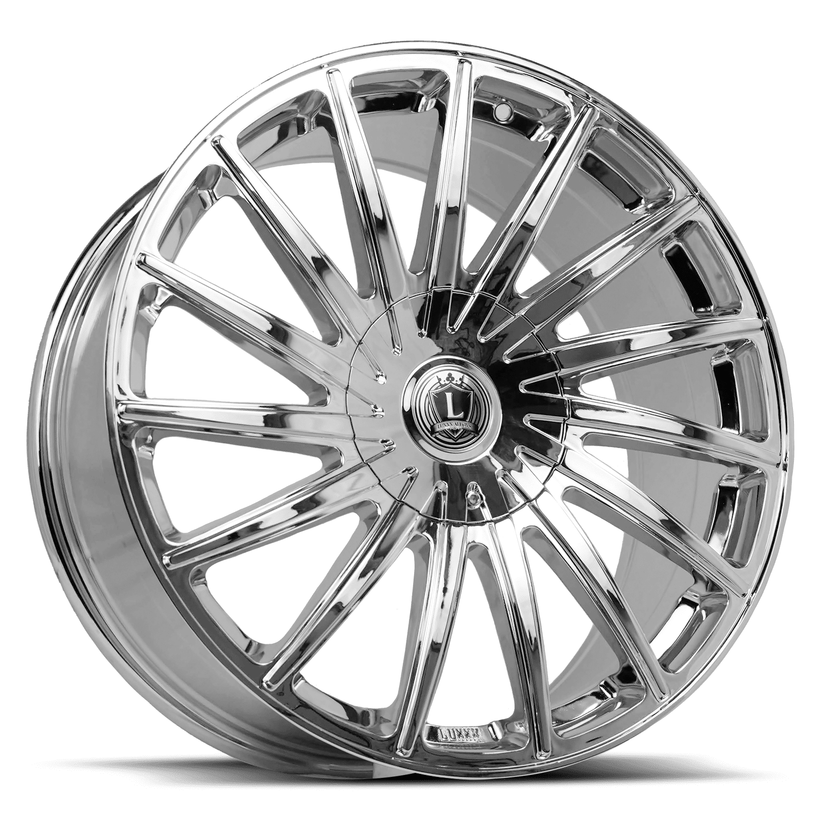 ●MAX LUV LUXXX Alloys Alloy Rims LUX13V 22X9 5115/120 +13 73.1 Chrome