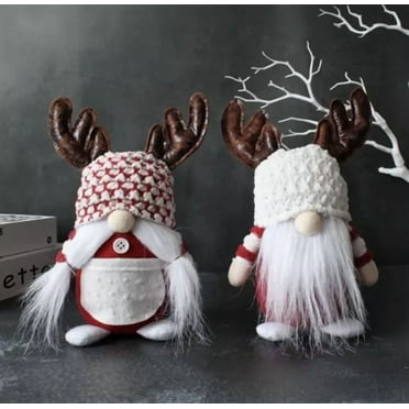 Navidad Reindeer Christmas Figures Decorations New Year Christmas