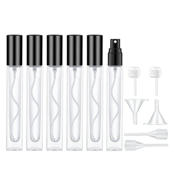 Atomizador de perfume Lil Ray, botella de aerosol de vidrio recargable de 10 ml (6)