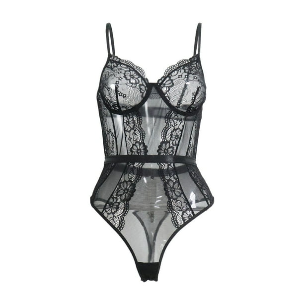TSADFHJI Lingerie Bodysuit Women's Lingerie Bodysuit Sexy Body