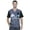 Fist Bump Club, variant on Men's V-Neck Medical Scrub Top TF708