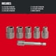 thumbnail image 2 of Juego de extractores de tornillos CRAFTSMAN CMAT136, 6 piezas, 2 of 7