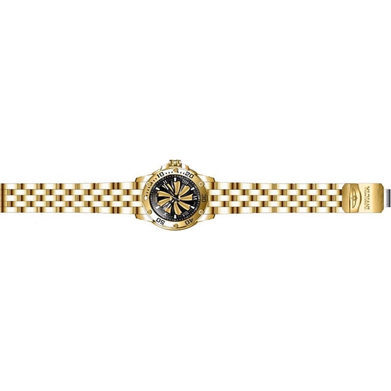 Invicta Men's 25850 Speedway Turbine Gold Plated Steel Bracelet