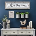 thumbnail image 2 of Stratton Home Decor Bless This Home Framed Enamel Sign Wall Decor, 2 of 5