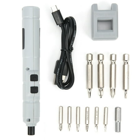 

Mini Electric Screwdriver Electric Screwdriver Bit Set DC 3.6V For DIY Disassembly Or Repair Repair Tool Kit Mobile Phones Tablets Glasses