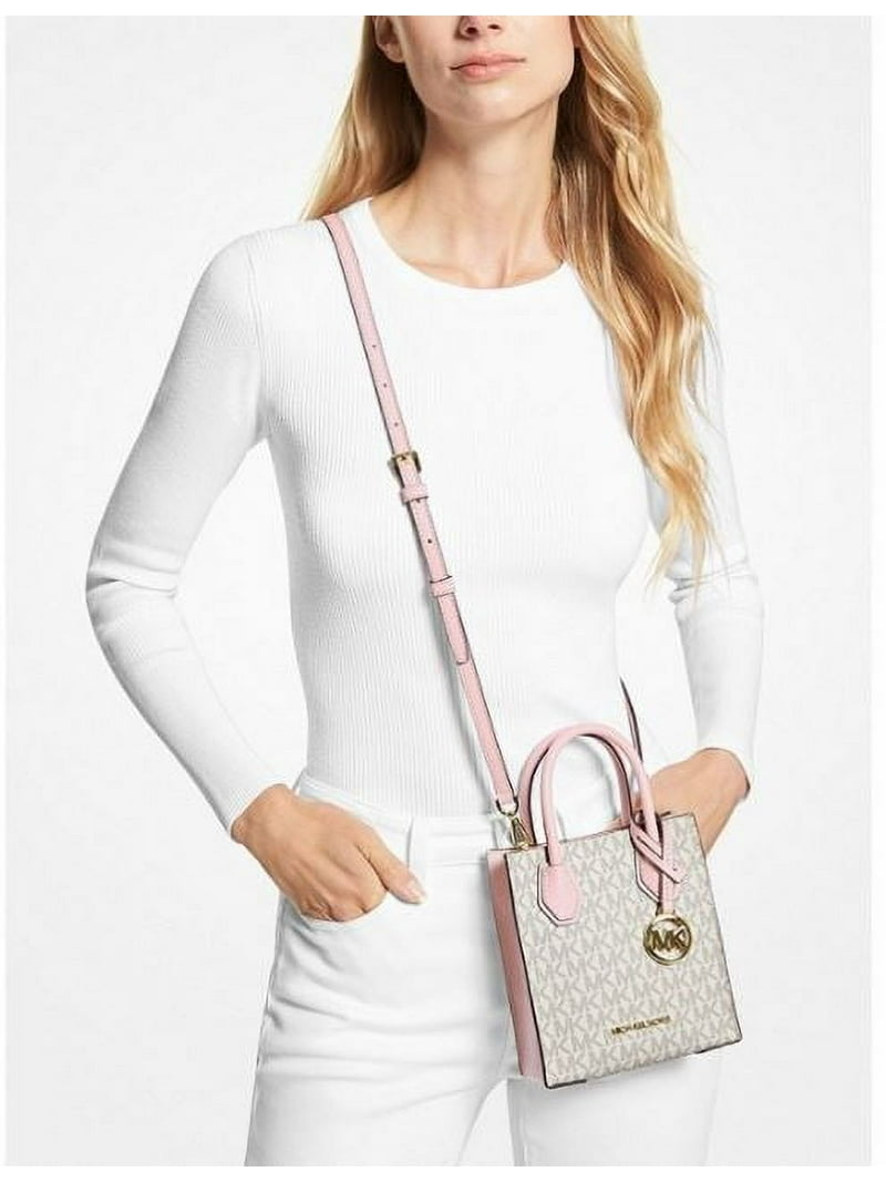Michael Kors Adult Detachable Straps Shoulder Bags, Vanilla
