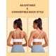 thumbnail image 5 of Sostén CRZ YOGA Butterluxe sin varillas con escote en V ajustable blanco XS, 5 of 6