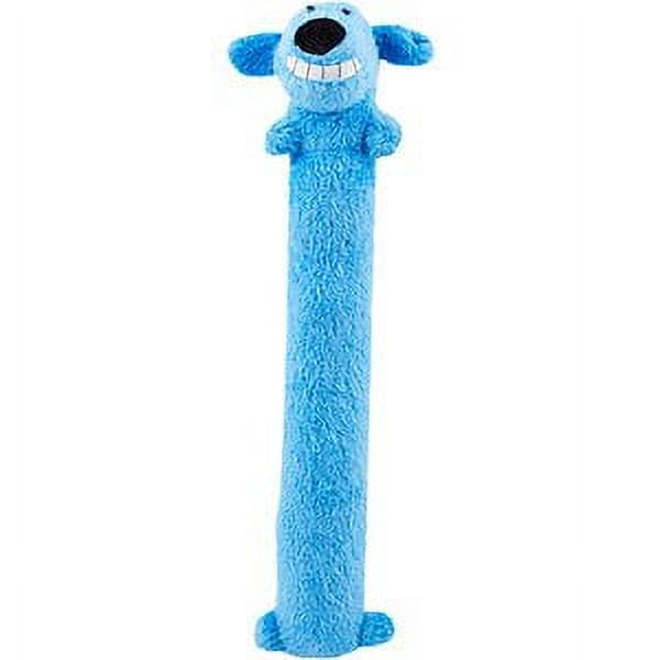 Multipet Loofa Dog Plush Dog Toy 3-Piece Squeaky & Plush, Multicolor