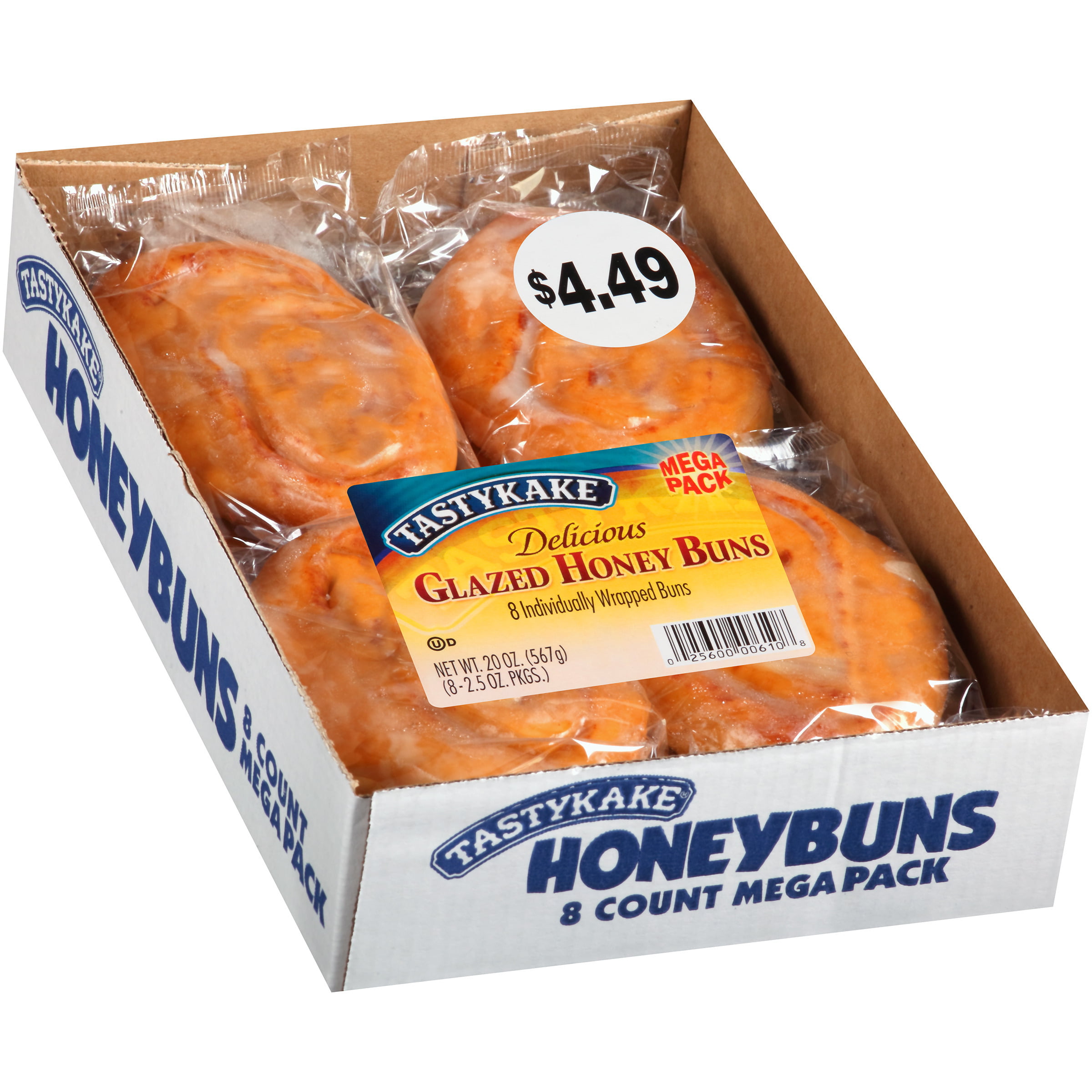 Save on Tastykake Iced Honey Buns Mega Pack - 8 ct Order Online