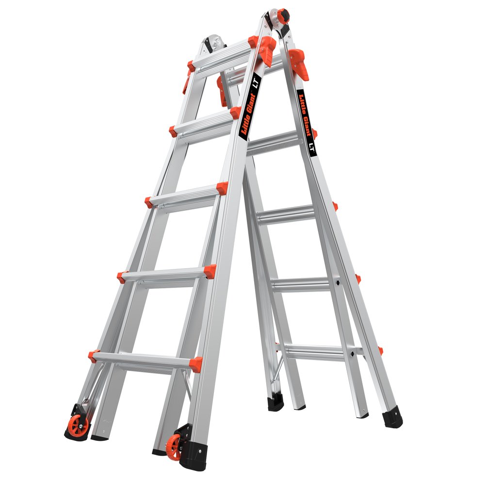 Little Giant LT M22 Aluminum Type 1A, 300 lbs Rated, MultiUse Ladder