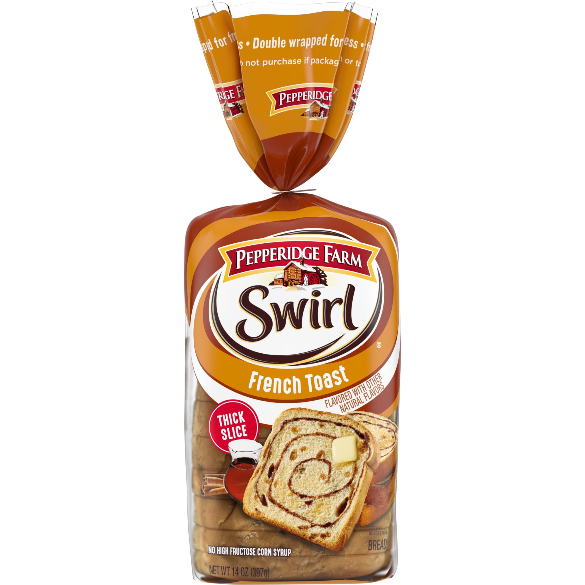 Pepperidge Farm Swirl French Toast Breakfast Bread, 14 oz. Loaf