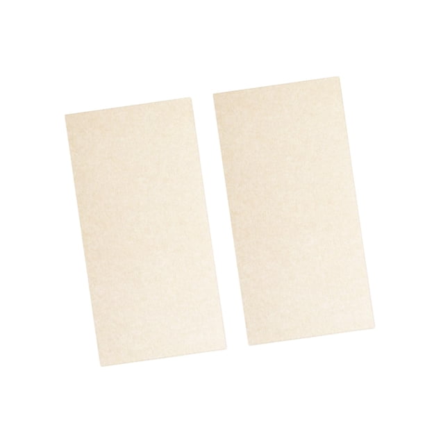 2 paneles de fieltro para tablón de anuncios, organizador de pared decorativo para fotos, imágenes y notas. Camel claro 30x60cm