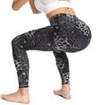 thumbnail image 3 of Womens Stretch Yoga Leggings Fitness Running Gym Sports Full Length Active Pants Womens Activewear, 3 of 6