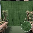 thumbnail image 2 of Efavormart 8ftx8ft Green Fringe Shag Polyester Photo Backdrop Curtain, Minky Fabric Wedding Drapery Panel, 2 of 10