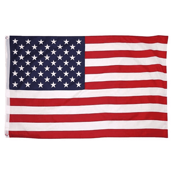 AUQ American Flags for Outside,Waterproof Fabric US,Straight and Uniform Flags