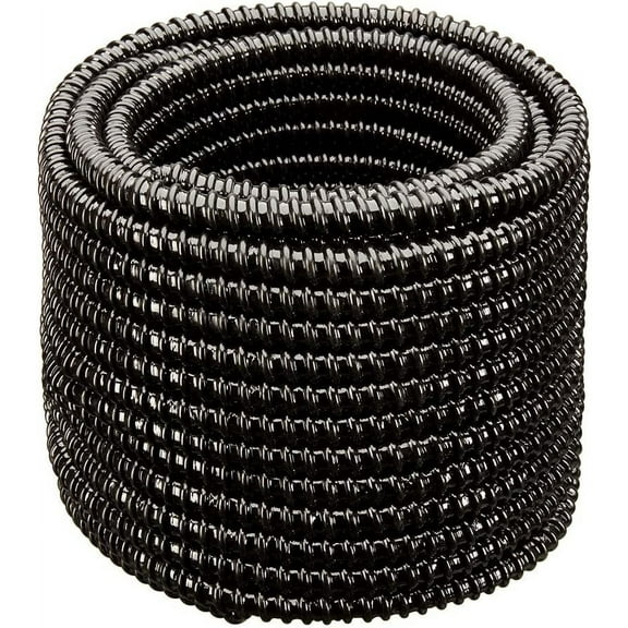 Non Kink, Corrugated, Flexible PVC Water Garden Hose and Pond Tubing. Thick Wall. US/UL Sizing
