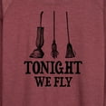 thumbnail image 3 of Hocus Pocus - Tonight We Fly - Women's Lightweight French Terry Long Sleeve Shirt, 3 of 5