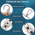 thumbnail image 4 of Correas anchas para bolso, correa de hombro ajustable de nailon para mujer, ajustable de 70cm a 135cm, 4 of 5