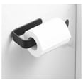 thumbnail image 5 of Elegante soporte para papel higiénico de aluminio, diseño moderno con instalación rápida, para baño y cocina, 5 of 5