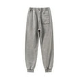 thumbnail image 3 of Puntoco Pantalones casuales de pierna recta de color sólido para hombre, pantalones largos, 3 of 3